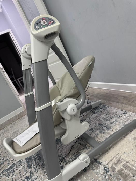 Стульчик для кормления, качеля-шезлонг 3в1