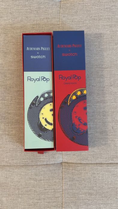 AP x Swatch Orenji Hachi ЧИСТО НОВ