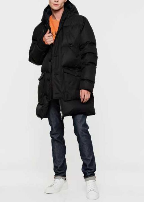Zadig & Voltaire Biscot Down Puffer Parka Black M
