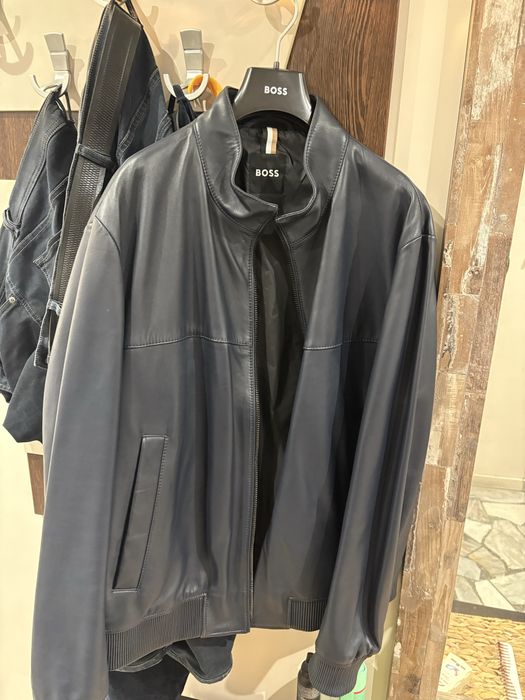 Мъжко яке от естествена кожа