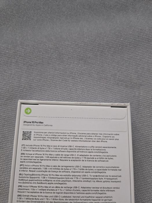 Vand iphone 16 Pro max sigilat 1 TB desert titanium