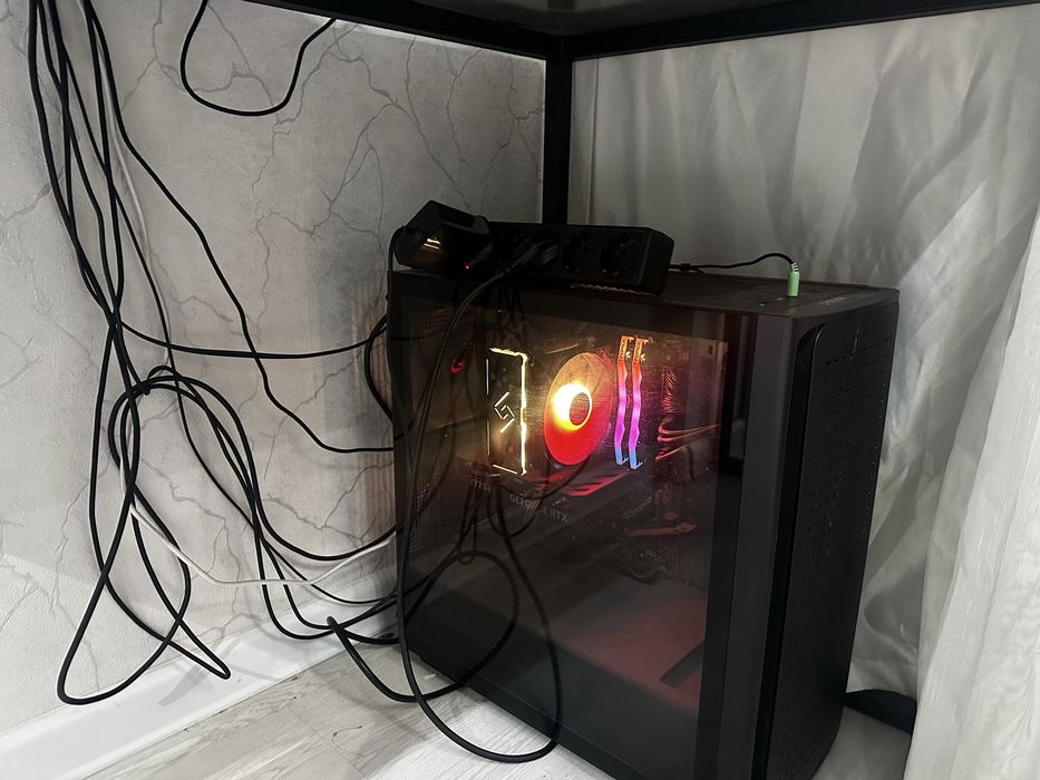 Мощный игровой ПК RTX 4060 + монитор 34 + полный комплект|