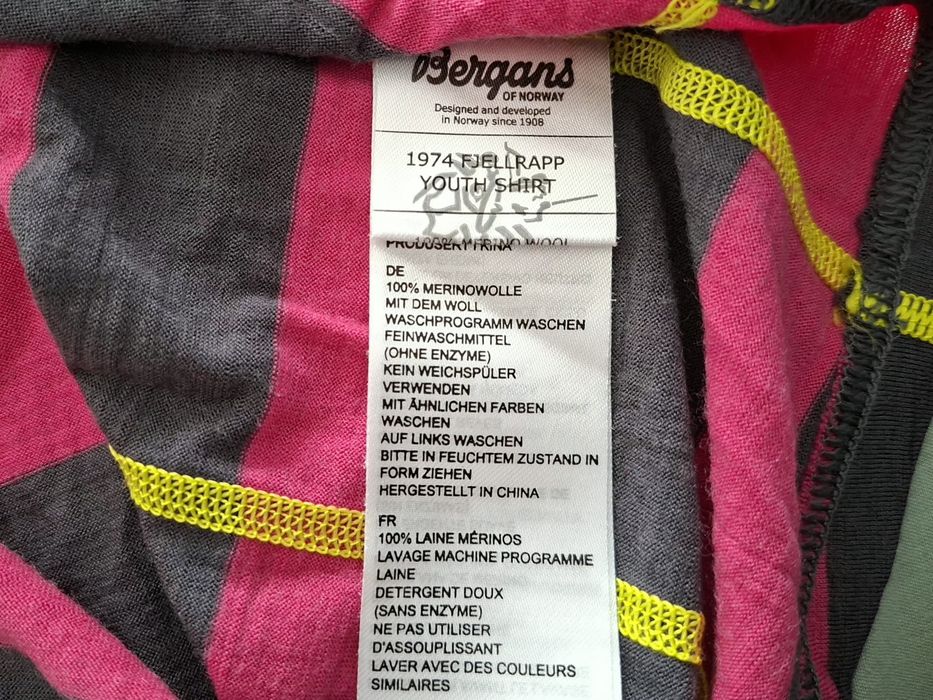 Bergans-Ориг. Дамска Блуза Мерино Нова!!!