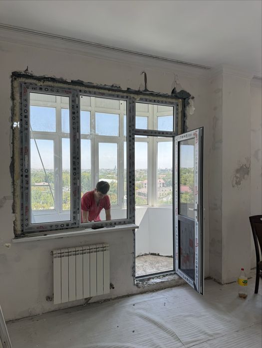 Окна двери витражи