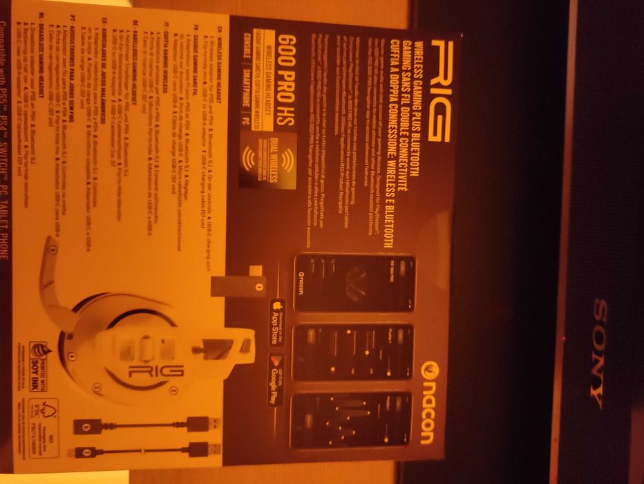 Слушалки NACON Plantronics RIG 600 PRO HS