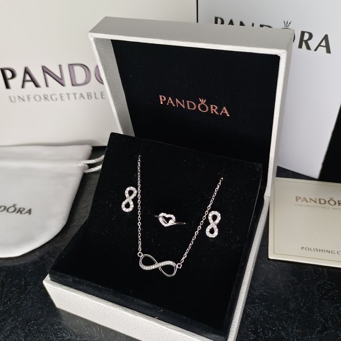 Пандора эксклюзивные наборы, серебро чистое