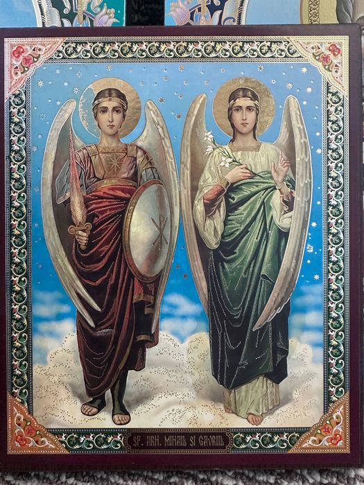 Icoane - Sf. Fecioară Maria, Sf. Mihail și Gavril, Sf. Nicolae