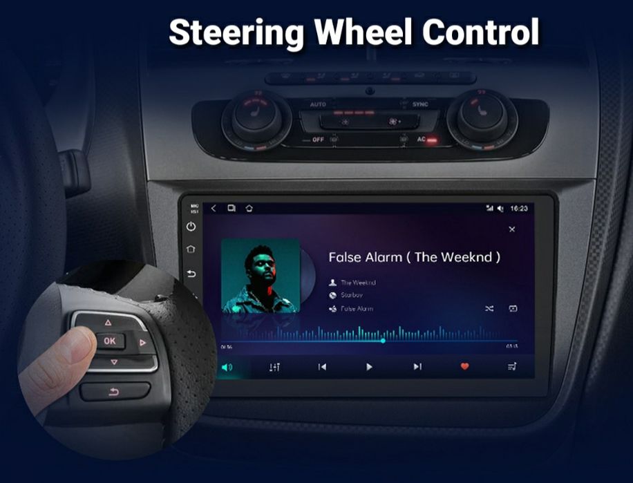 Navigatie Android dedicata SEAT ALTEA/TOLEDO (2004-2015)