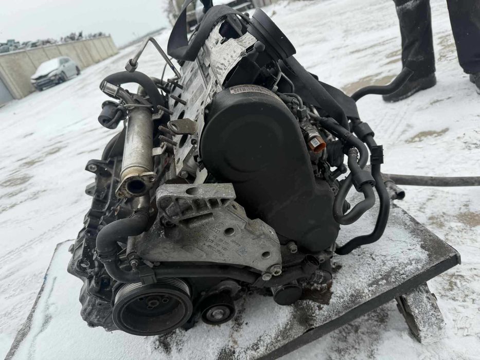 двигател vw 2.0 tdi cba на части двигател пасат голф тигуан