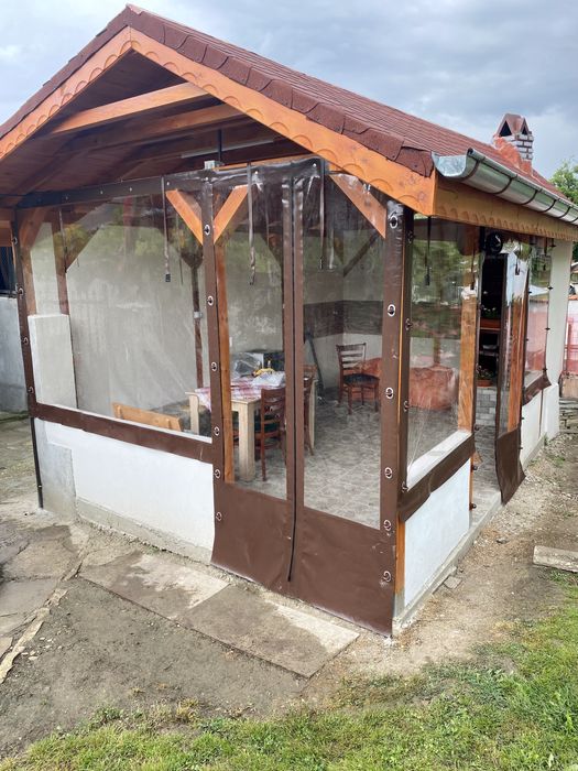 Ветроупорни завеси шатри ветробрани тенти найлони ПВЦ винил