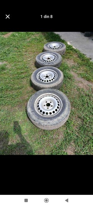Jante Transporter T 5 cu cauciucuri 215 65 R16 c și simex