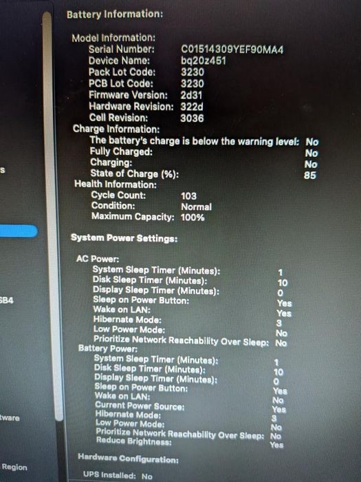 Vând macbook pro M1, display spart