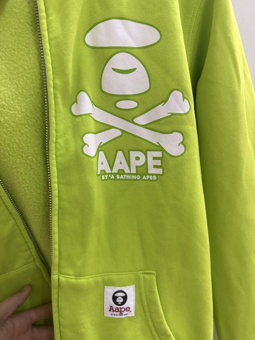 Aape zip hoodie легит