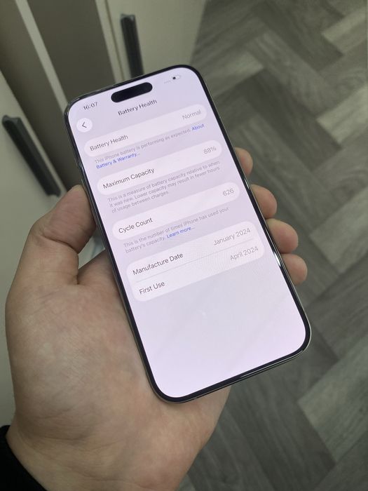 Iphone 15 Pro 128GB 88% Ideal karobka dak Full