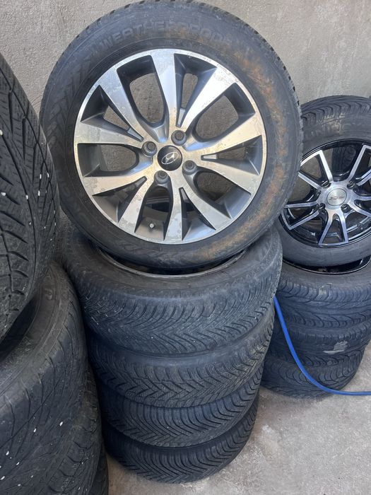 Титановый диский и шины