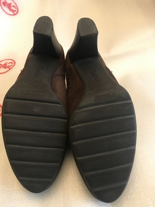 Ghete Gabor din piele naturala