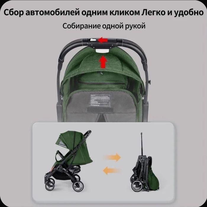 Почти новая Коляска Dearest 718 Plus xакки