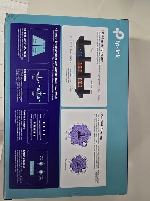 Router TP-Link Archer C80 AC1900 Gigabit Dual Band MU-MIMO