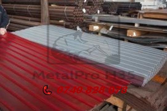 Vand Tabla pentru Hale H35 si T10 - Grosimi de la 0.4 la 0.6  L=6.20m