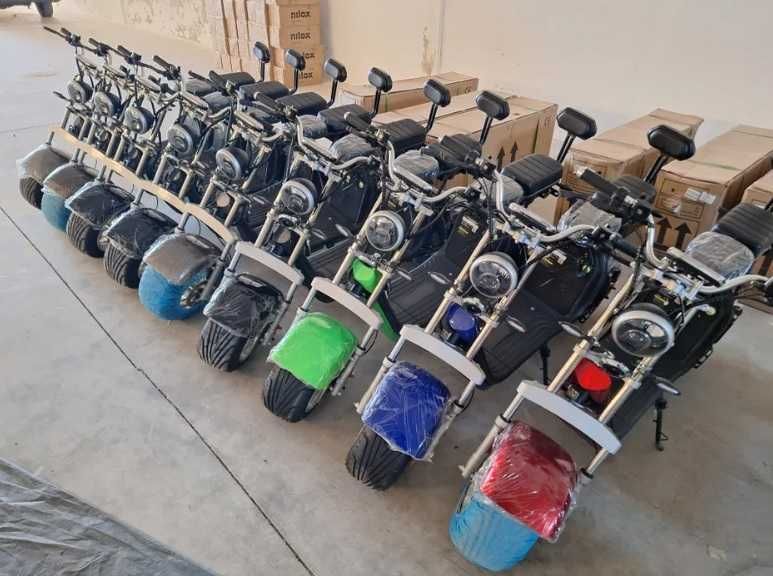 Scuter electric City Coco Harley, NOU fara permis + Garantie
