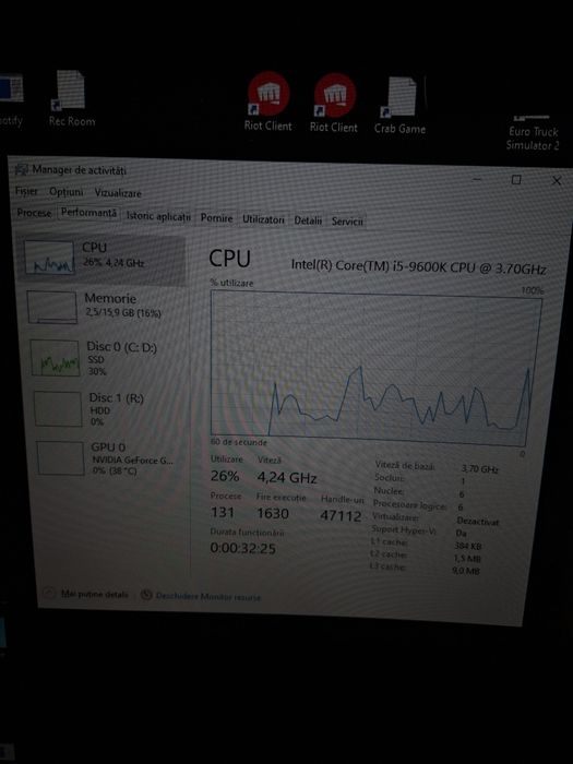Vând calculator Myria