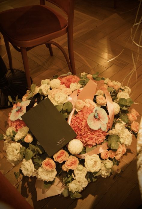 Цветы celine в корзине