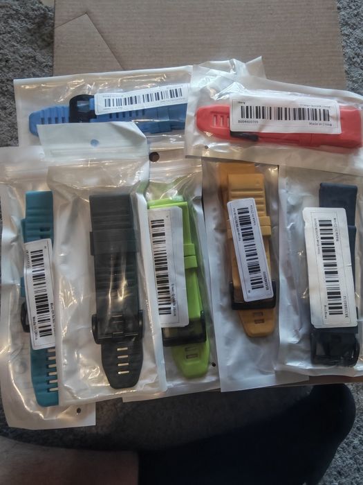 Нови силиконови каишки за Garmin часовници