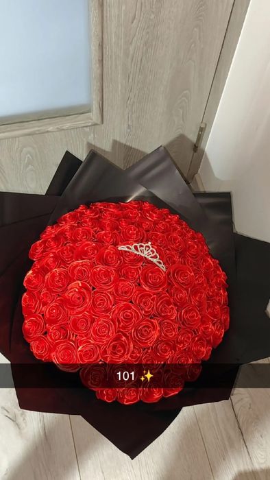 Buchere trandafiri satin,reducere 15% de Valentine’s day