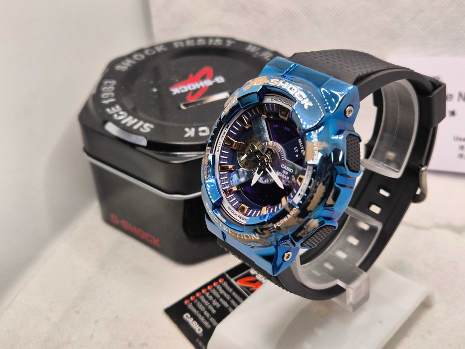 Ceas SPORT Casio g shock gm110 metal ,EARTH LIMITED,NOU,Garantie 2 ani