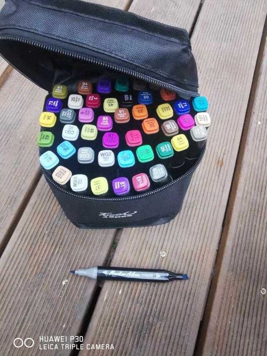 Перманентни двувърхи маркери Touchcool