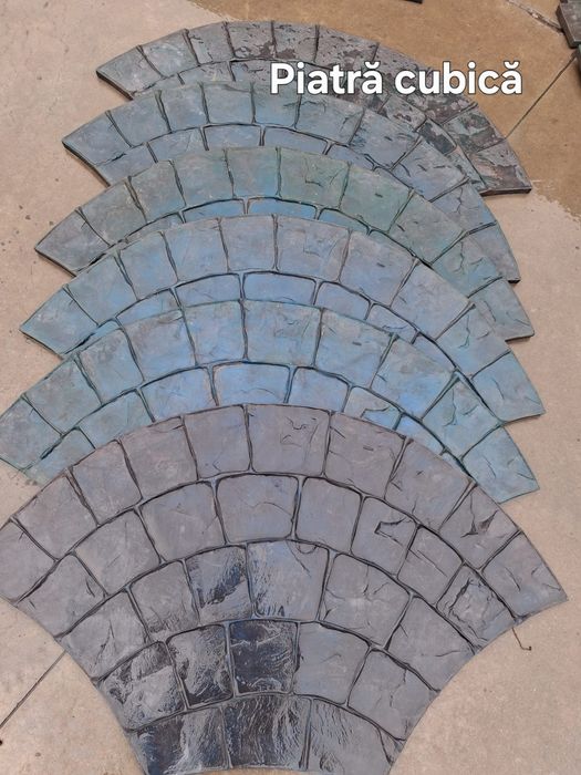 Matrițe beton amprentat