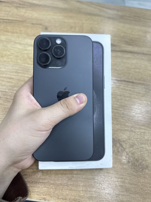 Iphone 15 pro max 91% 256gb Black