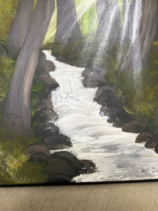 Tablou pictat manual, marime 25x30