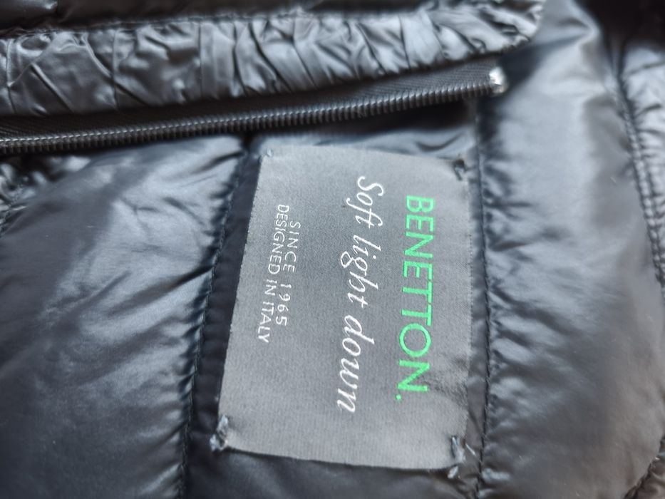 Яке от пух. Benetton