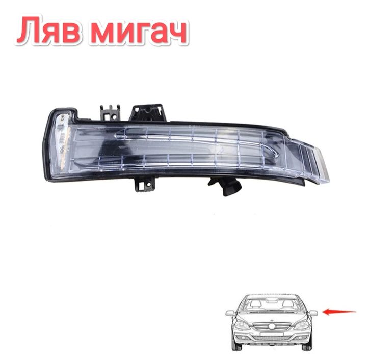 Мигачи странични огледала за Мерцедес / Mercedes  W221 W212 W204 W176