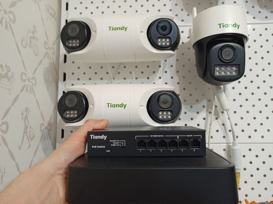 Комплект ip Видеонаблюдения