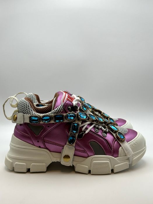 Gucci Flash Pink Sneakers