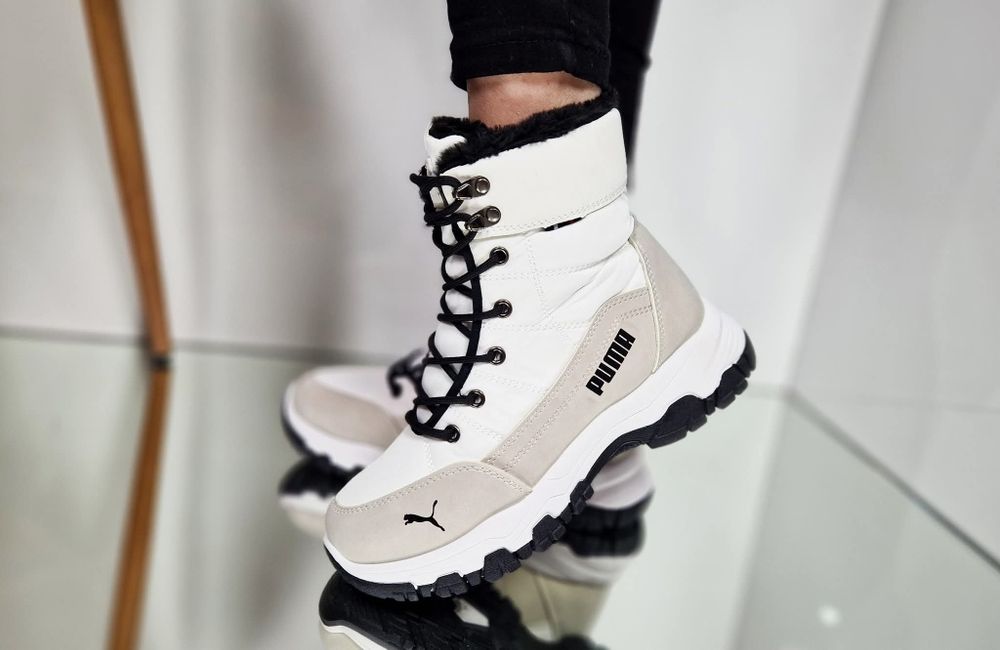 Нови модели дамски боти с пух