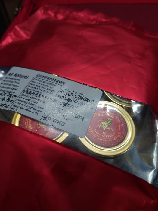 Șofran de Kashmir AUTENTIC - Lot 10 x 1g - Calitate Premium A+++