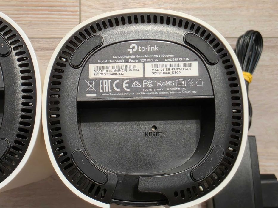 Set 2 Routere mesh Tp Link Deco M4R AC1200 WiFi