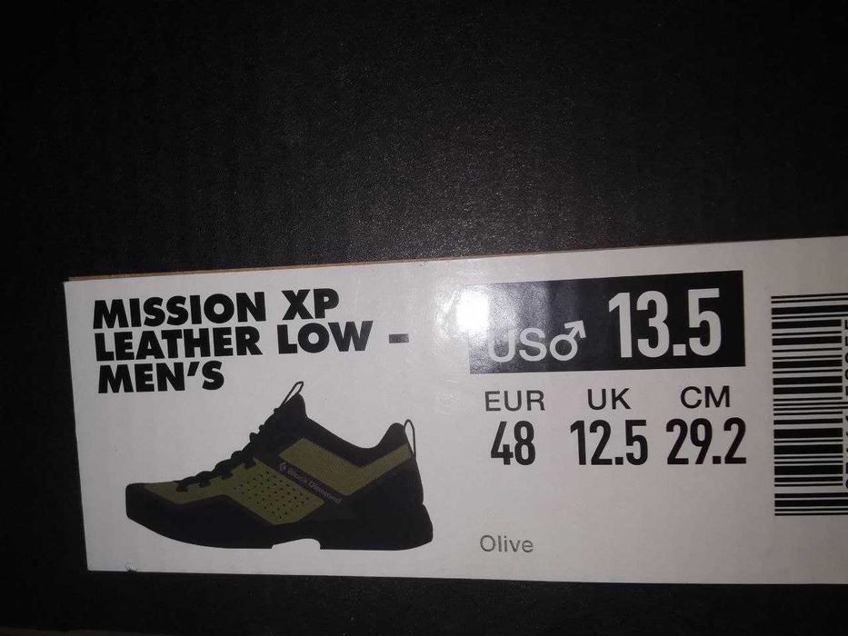 Black diamond Mission XP Leather Approach Shoes