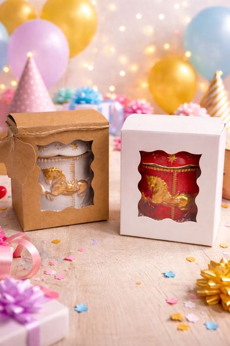 Свеча карусель символ нового года