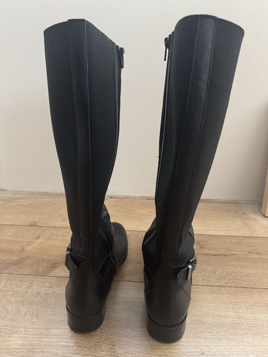 Италиански кожени ботуши