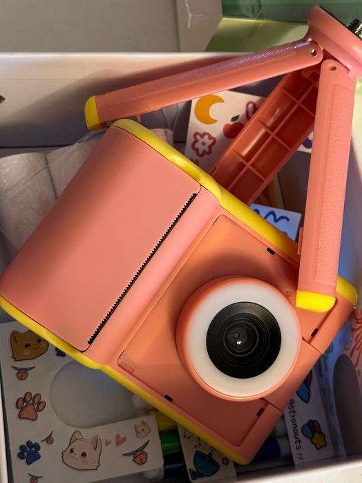 Aparat foto copii cu printare, Roz sau Albastru