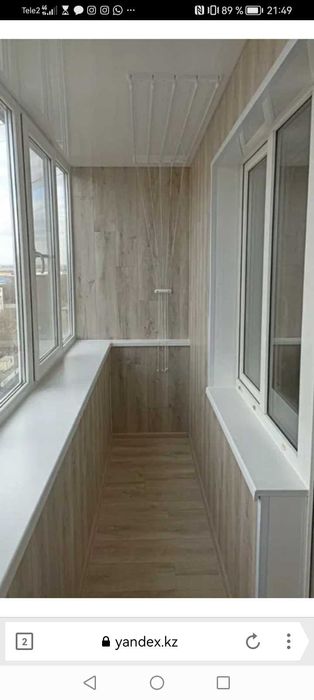 Обшивка утепление балконов пластиковые окна откосы подоконники