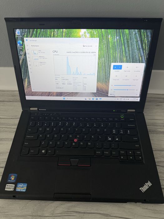 Laptop lenovo thinkpad i5 3340qm 8 gb ram 256 ssd