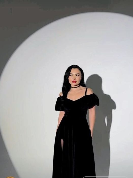 Платье крестьянка