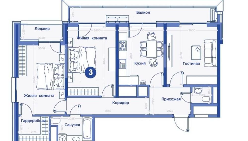 Прадается квартира ЖК Regnum Plaza Мирзо-Улугбекский район