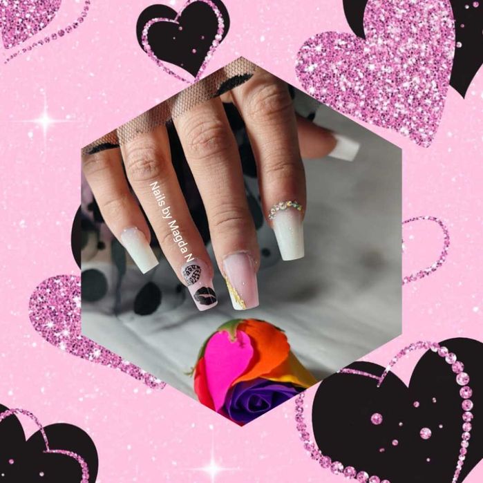 Unghii cu gel și semi