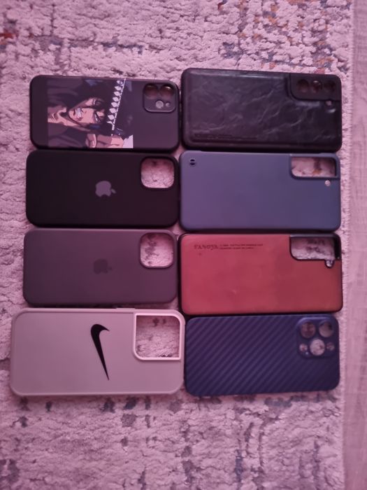 Чехлы iphone 12 mini, 13 pro и Samsung 21FE21Fe,